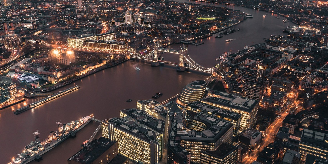 The city of London