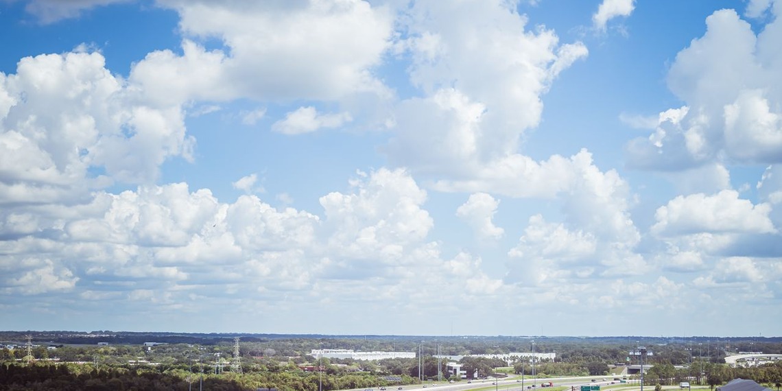 A Florida highway showing the daily traffic flow that shapes insurance data