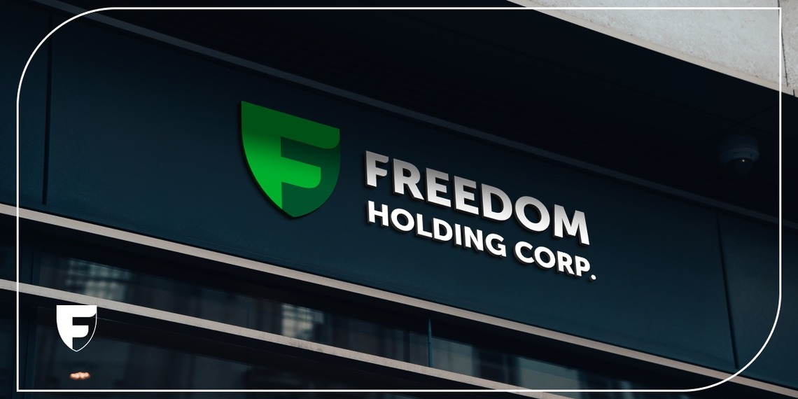 Freedom Holding Corp. headquarters building following record fiscal 2026 financial results and international expansion plans.