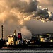 Industrial harbor.