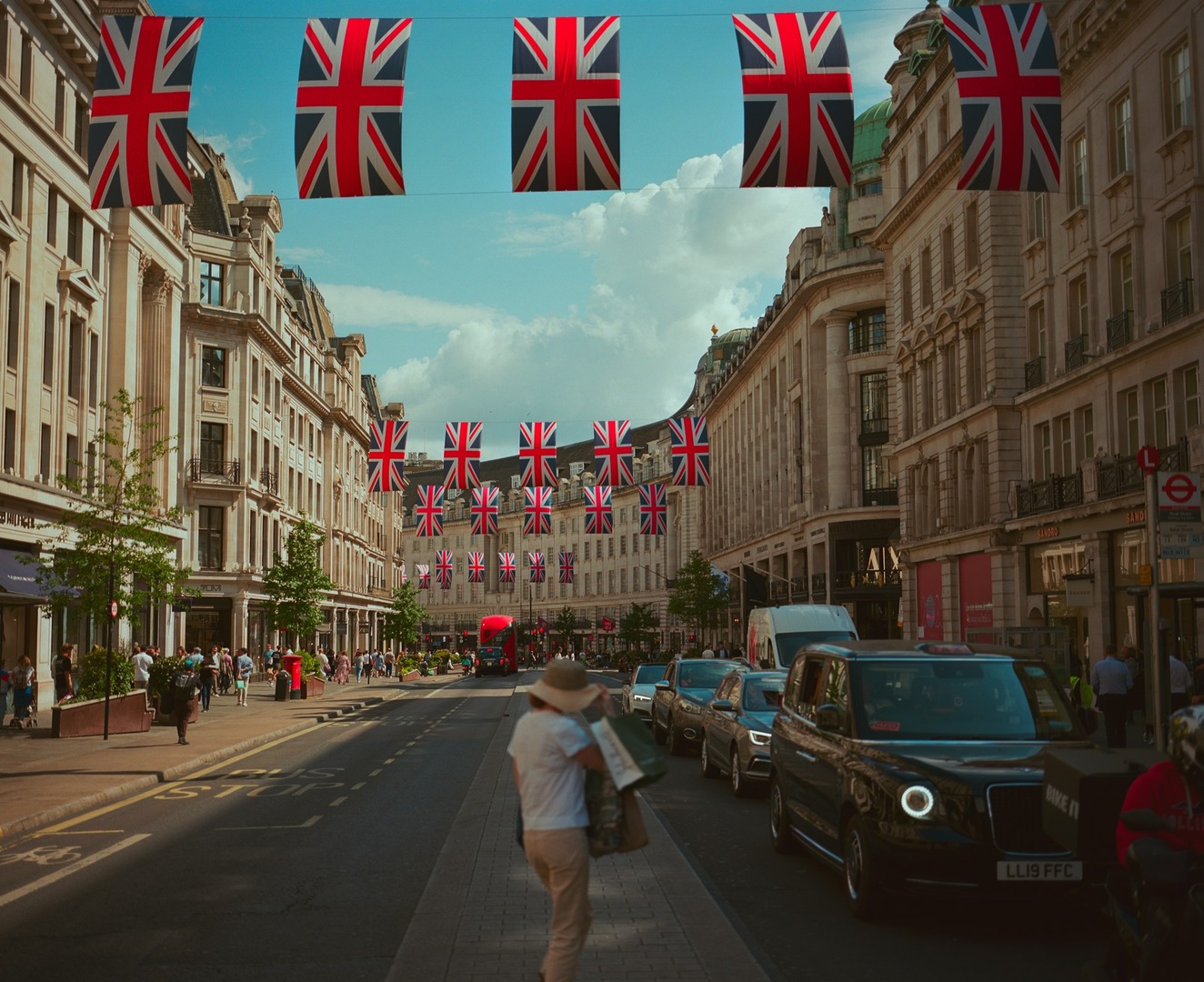 London’s Regent Street, Summer of 2025