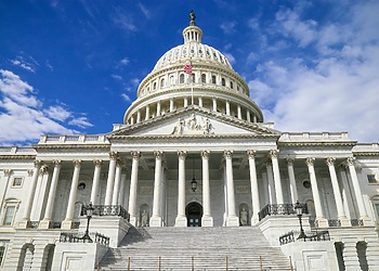 A photo of the US Capitol Building in Washington DC