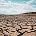 A picture of a dry landscape brought on by drought.
