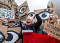 Hundreds Rally Against new Oil and Gas Drilling in London