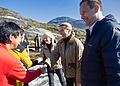Von der Leyen, Frederiksen greet locals in Greenland