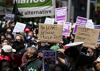 Campaign Against Racism and Fascism protest in Melbourne