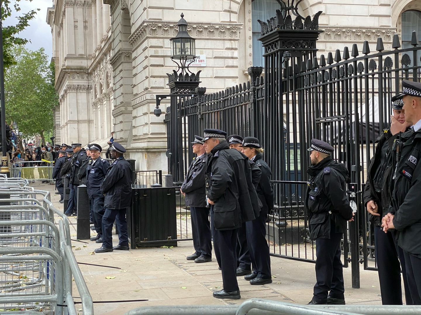Downing Street guards