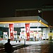 Gas station at night